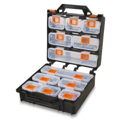 Beta Valigia organizer con 12 vaschette asportabili, vuota