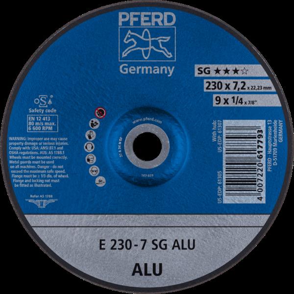 PFERD Dischi da sbavo E 230-7 SG ALU
