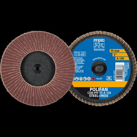 PFERD COMBIDISC-Utensili abrasivi CDR PFF 75 A 120