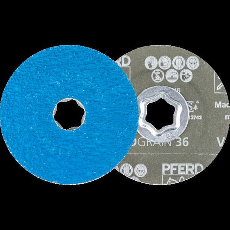 PFERD COMBICLICK Dischi fibrati CC-FS 100 VICTOGRAIN-COOL 36