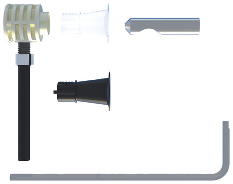 FISCHER Tasselli WB 9 B TU per fissaggio di WC e Bidet sospesi a parete (1 Pz.)