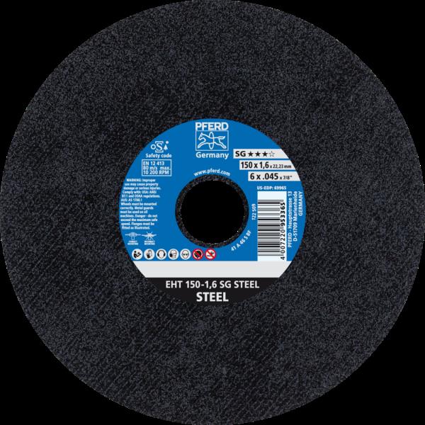 PFERD Dischi da taglio EHT 150-1,6 SG STEEL