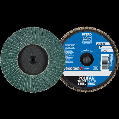 PFERD COMBIDISC-Utensili abrasivi CDR PFF 75 Z 60