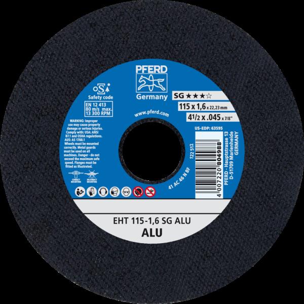 PFERD Dischi da taglio EHT 115-1,6 SG ALU