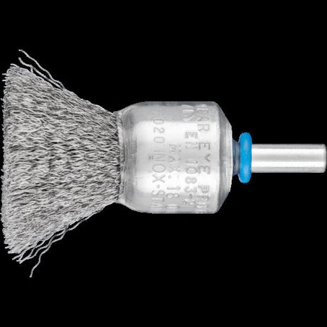 PFERD Spazz. a pennello con gambo PBU 2022/6 INOX 0,15