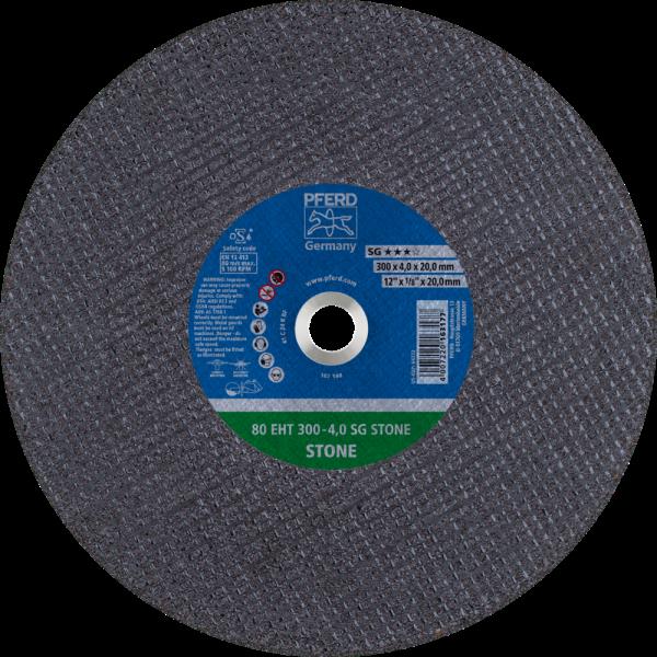 PFERD Dischi da taglio 80 EHT 300-4,0 SG STONE/20,0