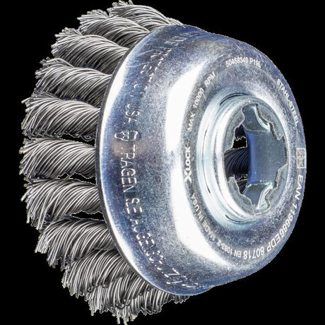 PFERD Spazz. a tazza con foro filettato POS TBG 80/X-LOCK ST 0,50