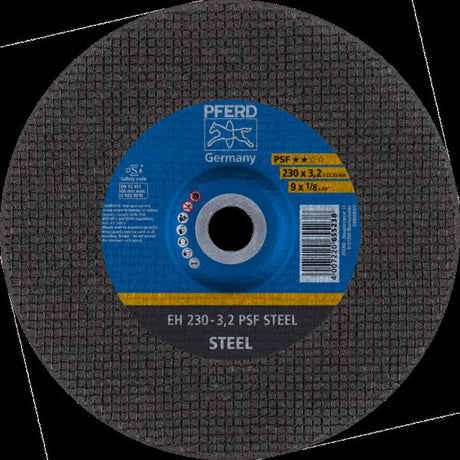 PFERD Dischi da taglio EH 230-3,2 PSF STEEL