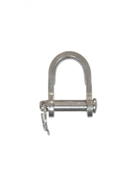 CARCANO A527 Grillo tranciato corto in acciaio inox con anello