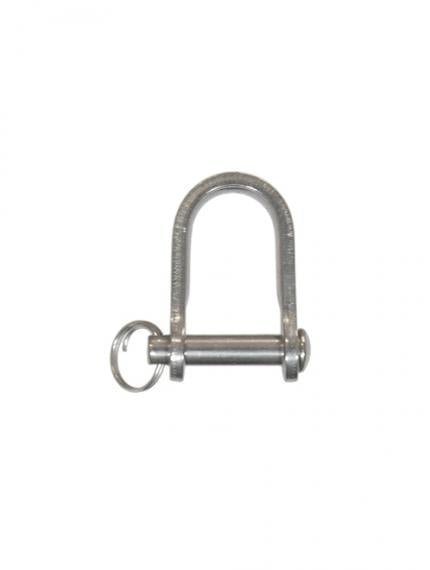 CARCANO A528 Grillo tranciato lungo in acciaio inox con anello