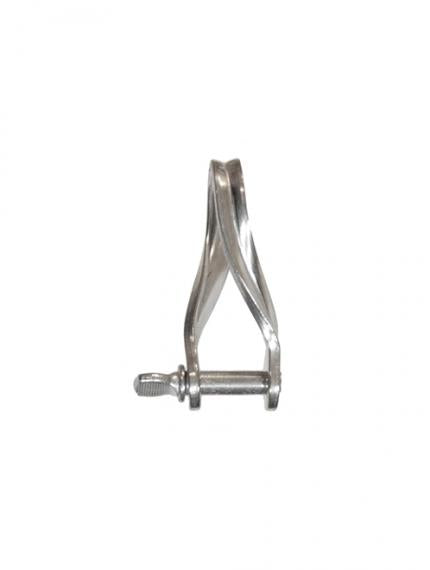 CARCANO A529 Grillo tranciato ritorto in acciaio inox