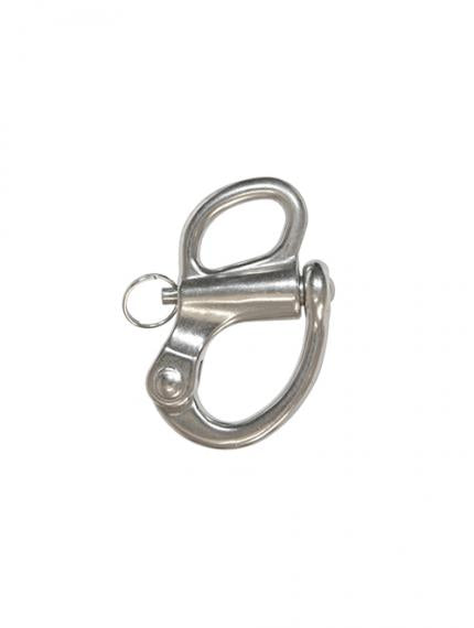 CARCANO A537 Moschettone rapido in acciaio inox con anello