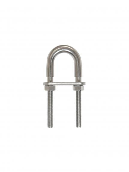 CARCANO A546 Cavallotto a “u” in acciaio inox ricavato da barra tornita