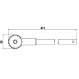 Beta Moltiplicatore di coppia destrorso/sinistrorso in valigetta di materiale plastico rapporto 6,5:1