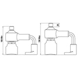 Beta Moltiplicatore di coppia destrorso/sinistrorso in valigetta di materiale plastico rapporto 6,5:1