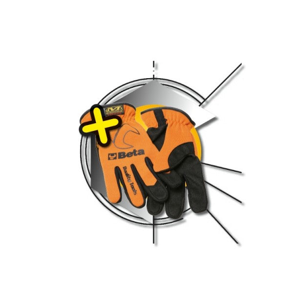 Beta Moltiplicatore di coppia destrorso/sinistrorso in valigetta di materiale plastico Rapporto 12:1