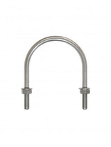 CARCANO A577 Collare per tubi con 2 dadi e 2 rosette uni en 10088-3