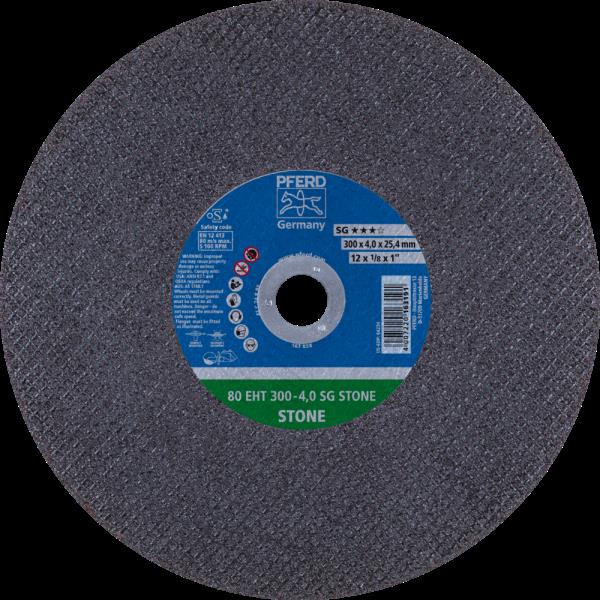 PFERD Dischi da taglio 80 EHT 300-4,0 SG STONE/25,4