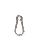 CARCANO A581 Moschettone in acciaio inox con anello