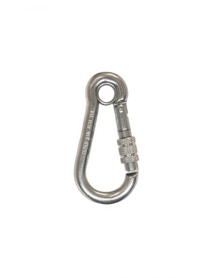 CARCANO A582 Moschettone in acciaio inox con anello