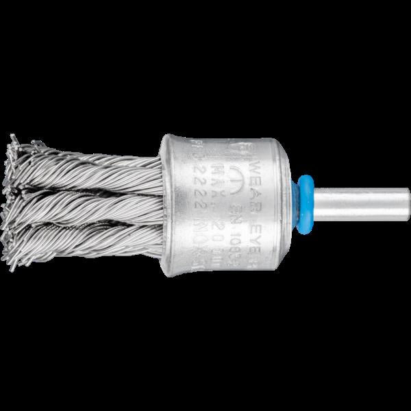 PFERD Spazz. a pennello con gambo PBG 2323/6 INOX 0,60