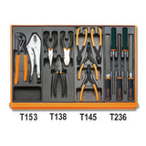 Beta Assortimento di 98 utensili per manutenzioni industriali in termoformato rigido in ABS