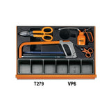 Beta Assortimento di 142 utensili per manutenzioni industriali in termoformato rigido in ABS