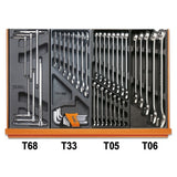 Beta Assortimento di 104 utensili per impiego universale in termoformato rigido in ABS