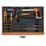 Beta Assortimento di 104 utensili per impiego universale in termoformato rigido in ABS