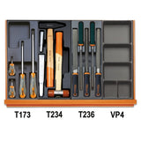 Beta Assortimento di 161 utensili per impiego universale in termoformato rigido in ABS