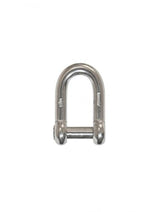 CARCANO A591 Grillo diritto in acciaio inox con perno taglio cacciavite