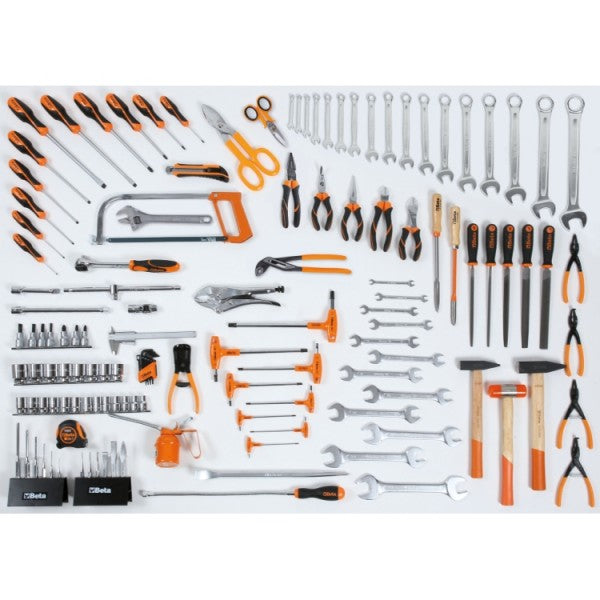 Beta Assortimento di 133 utensili per impiego universale