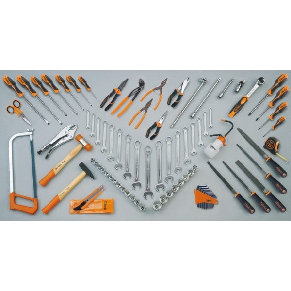 Beta Assortimento di 85 utensili per impiego universale
