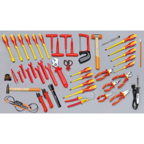 Beta Assortimento di 46 utensili per elettrotecnica