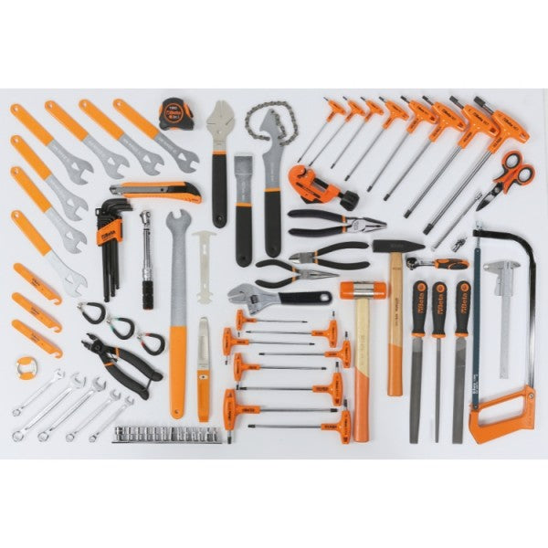 Beta Assortimento di 90 utensili per riparazione biciclette