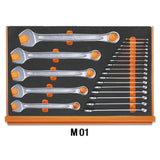 Beta Assortimento di 215 utensili per impiego universale in vassoio morbido in EVA