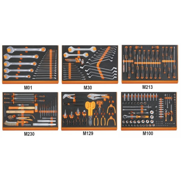 Beta Assortimento di 214 utensili per impiego universale