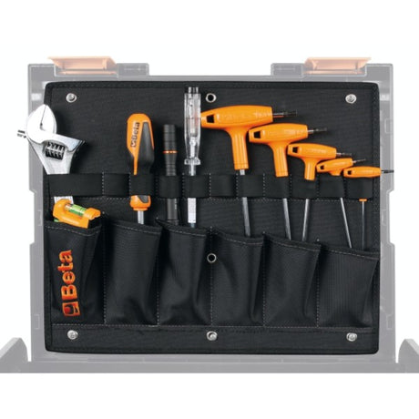 Beta Assortimento di 116 utensili per valigetta portautensili COMBO C99V3/2C, in vassoio morbido in EVA
