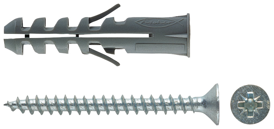 FISCHER Tasselli S 6 CV con vite (100 Pz.)