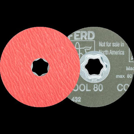 PFERD COMBICLICK Dischi fibrati CC-FS 100 CO-COOL 80