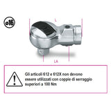 Beta Cricchetti reversibili per barre dinamometriche