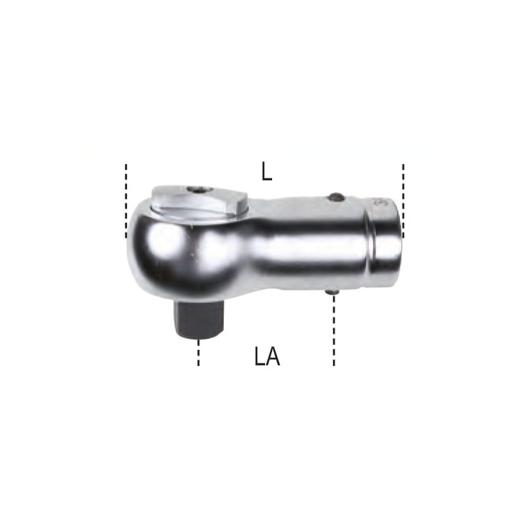 Beta Cricchetti reversibili per barre dinamometriche con attacco tondo Ø 22 mm