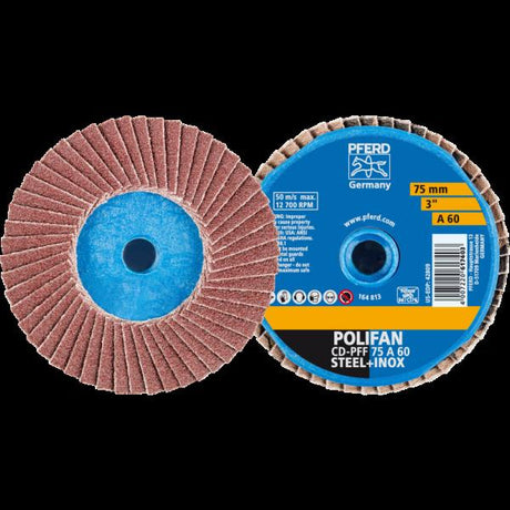 PFERD COMBIDISC-Utensili abrasivi CD PFF 75 A 60