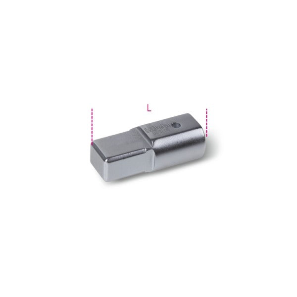 Beta Raccordo con attacco rettangolare femmina 9x12 mm e maschio 14x18 mm