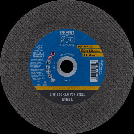 PFERD Dischi da taglio EHT 230-3,0 PSF STEEL