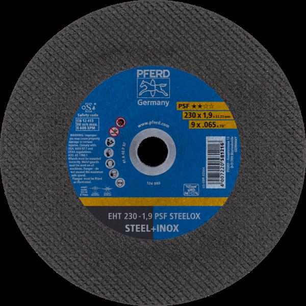 PFERD Dischi da taglio EHT 230-1,9 PSF STEELOX