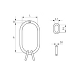CARCANO CO-CO3 Anelloni speciali per ganci din 15401
