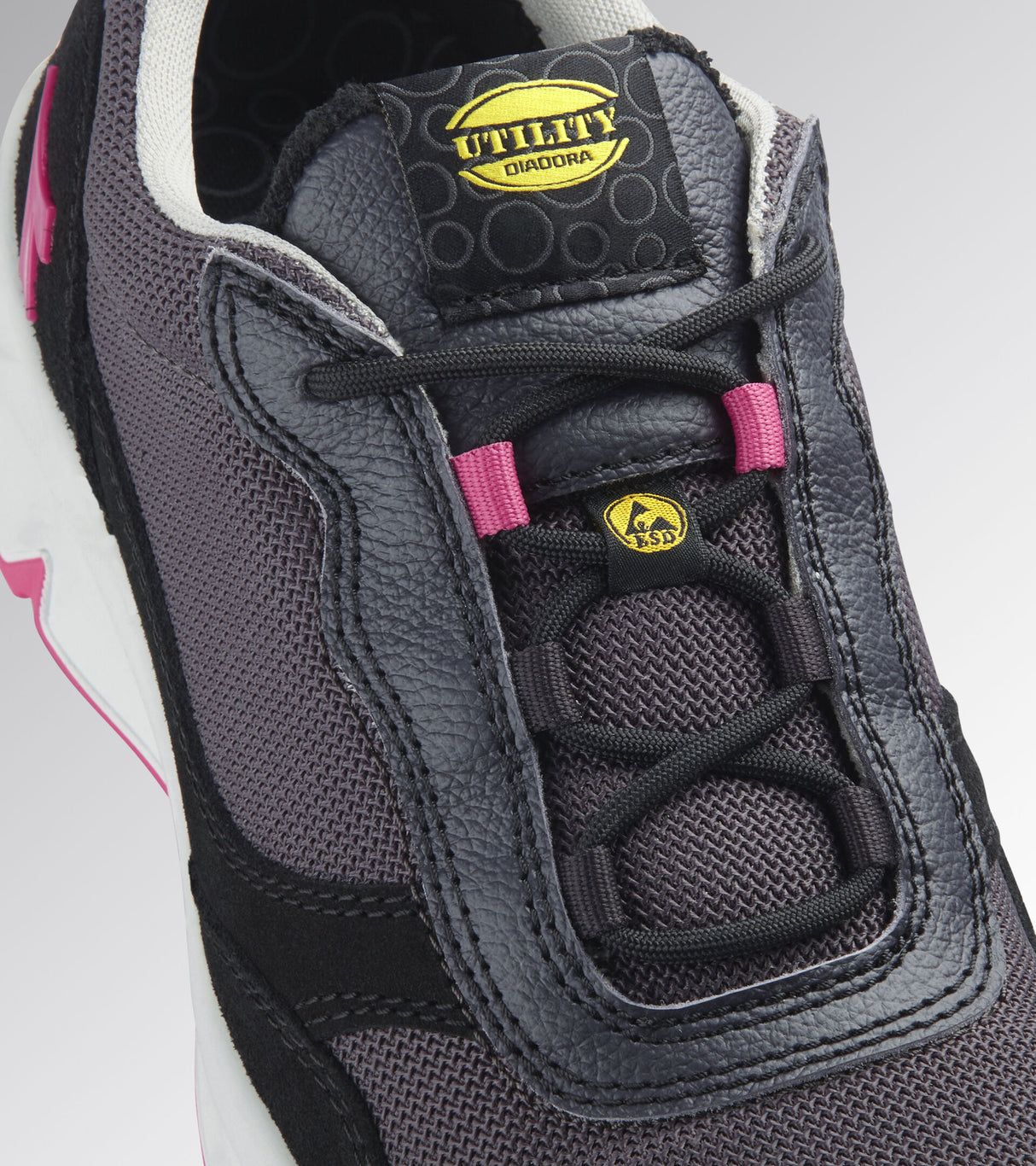 Diadora Utility ATHENA TEXT LOW S1PL FO SR ESD - Scarpa antinfortunistica bassa - Donna
