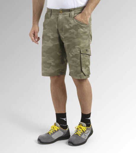 Diadora Utility BERMUDA POLY CAMO - Bermuda da lavoro