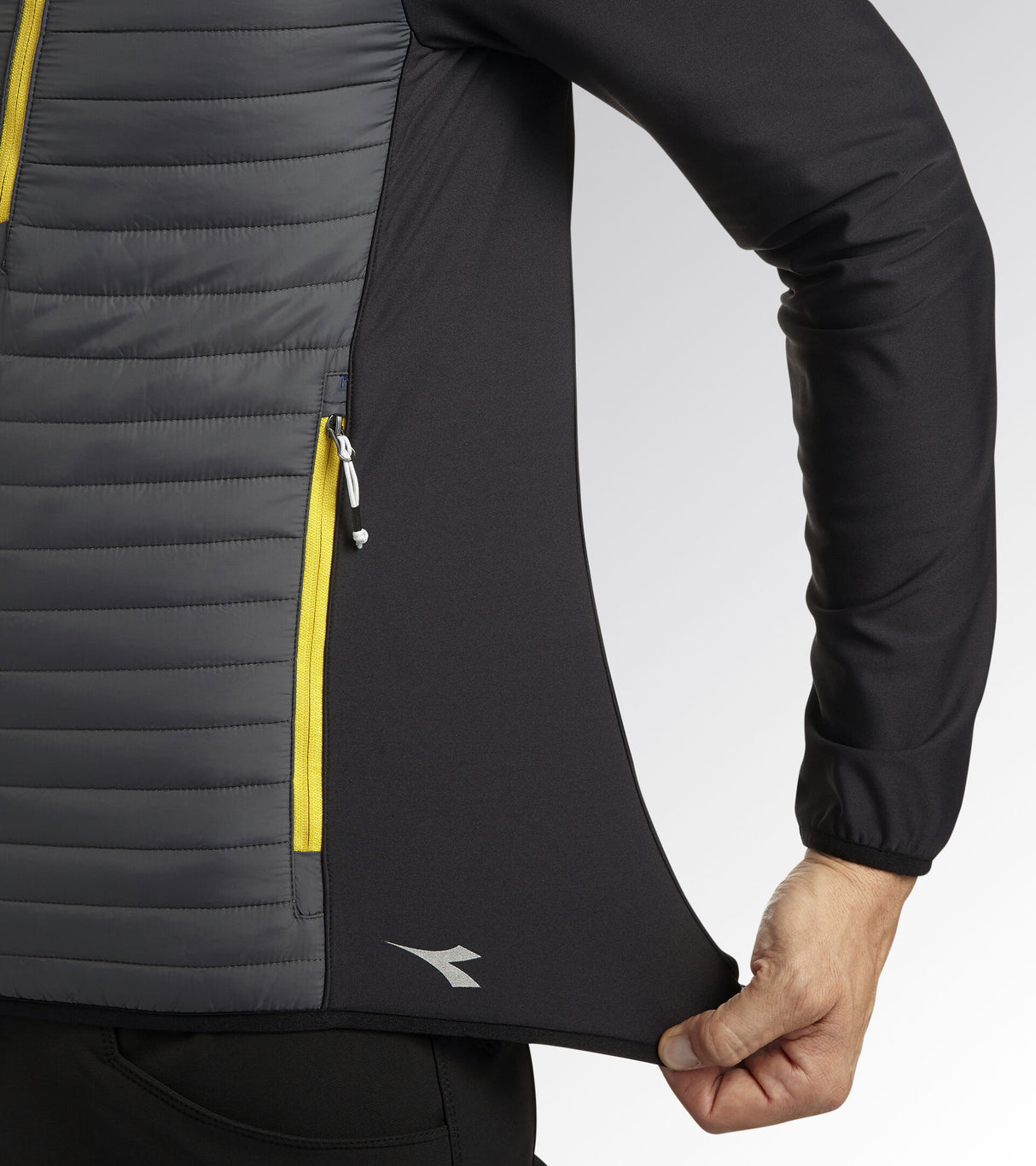 Diadora Utility HYBRID SWEAT-JACKET COLOR BLOCK - Giacca da lavoro